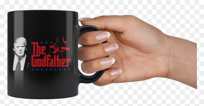 Trump As God Father Png - God Said Maxwell's Equations And There, Transparent Png - trump silhouette png
