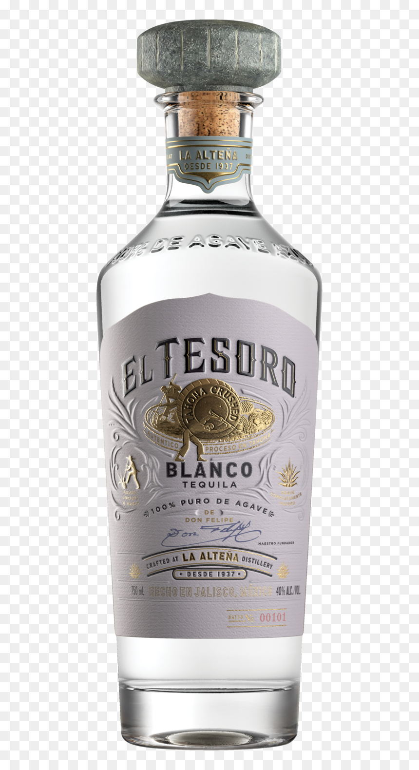 El Tesoro Blanco Tequila 750ml, HD Png Download - jenni rivera png