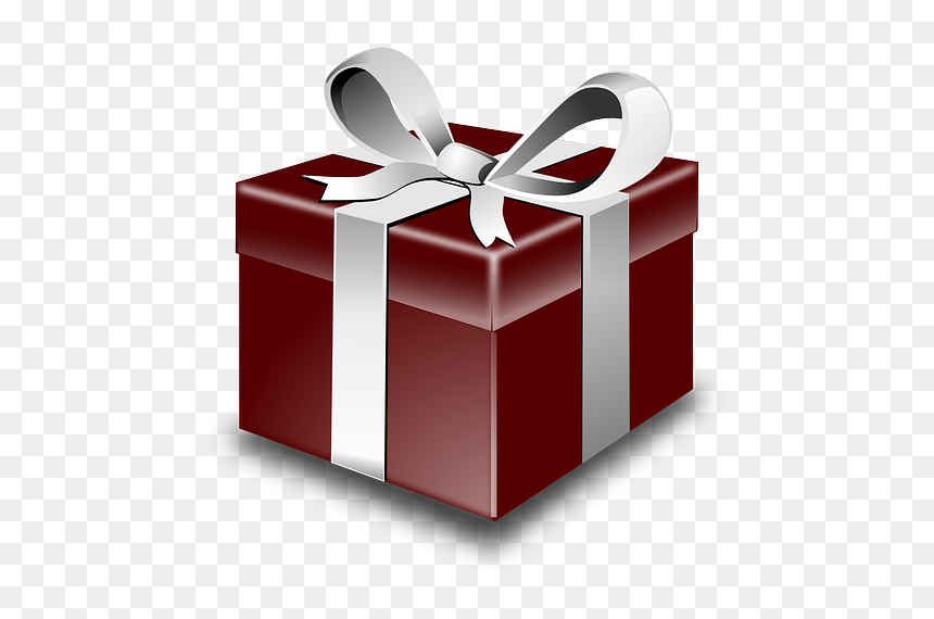 Present Gift Chocolate Free Photo - Present Clip Art, HD Png Download - brown ribbon png