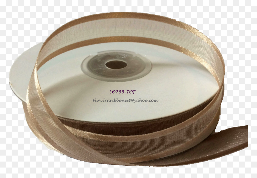Label, HD Png Download - brown ribbon png
