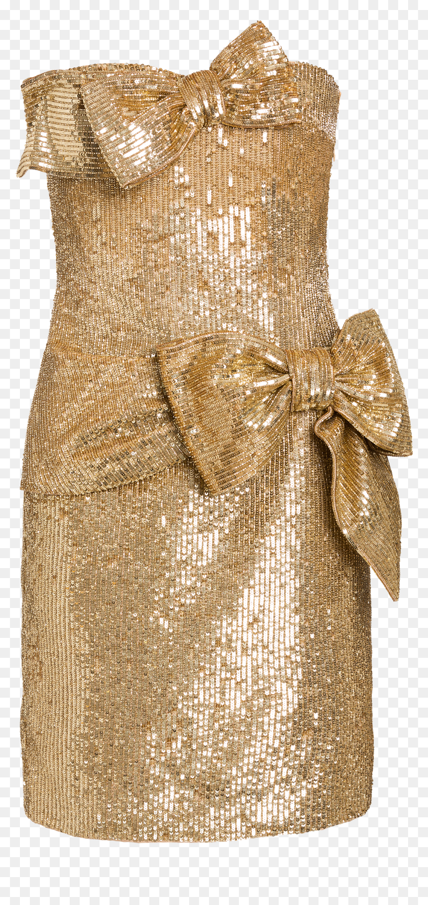 Cocktail Dress, HD Png Download - brown ribbon png
