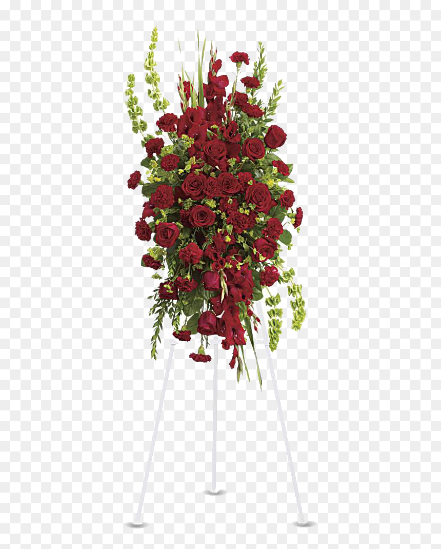 Johnathan Andrew Sage - Red Rose Funeral Sprays, HD Png Download - funeral flowers png