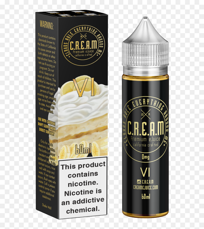 Transparent Cream Pie Png - Tobacco Cream E Juice, Png Download - cream pie png