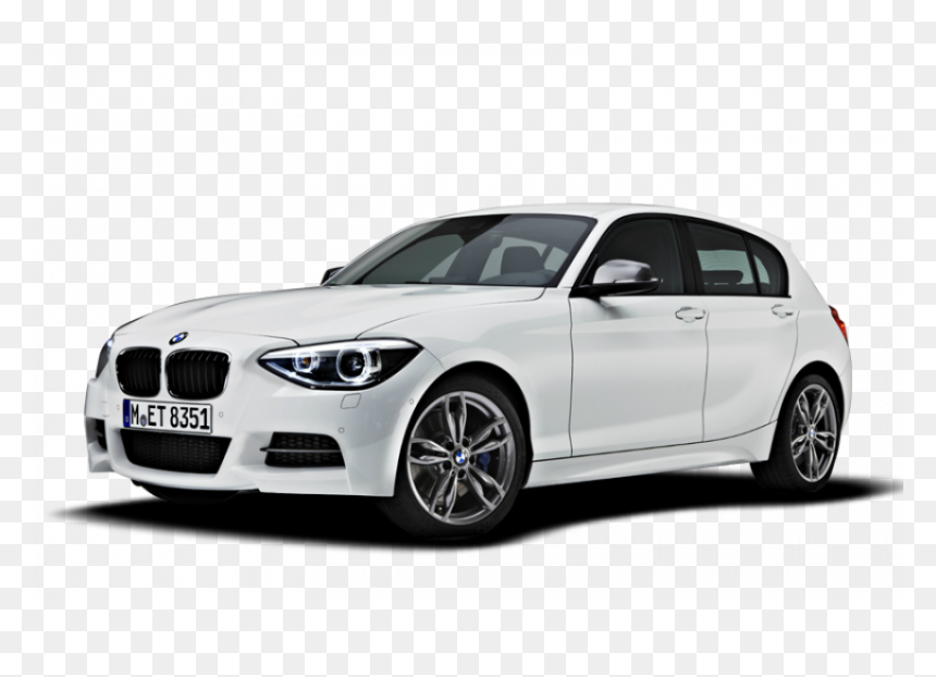 White Bm - Bmw 1 Series Png, Transparent Png - car png photoshop