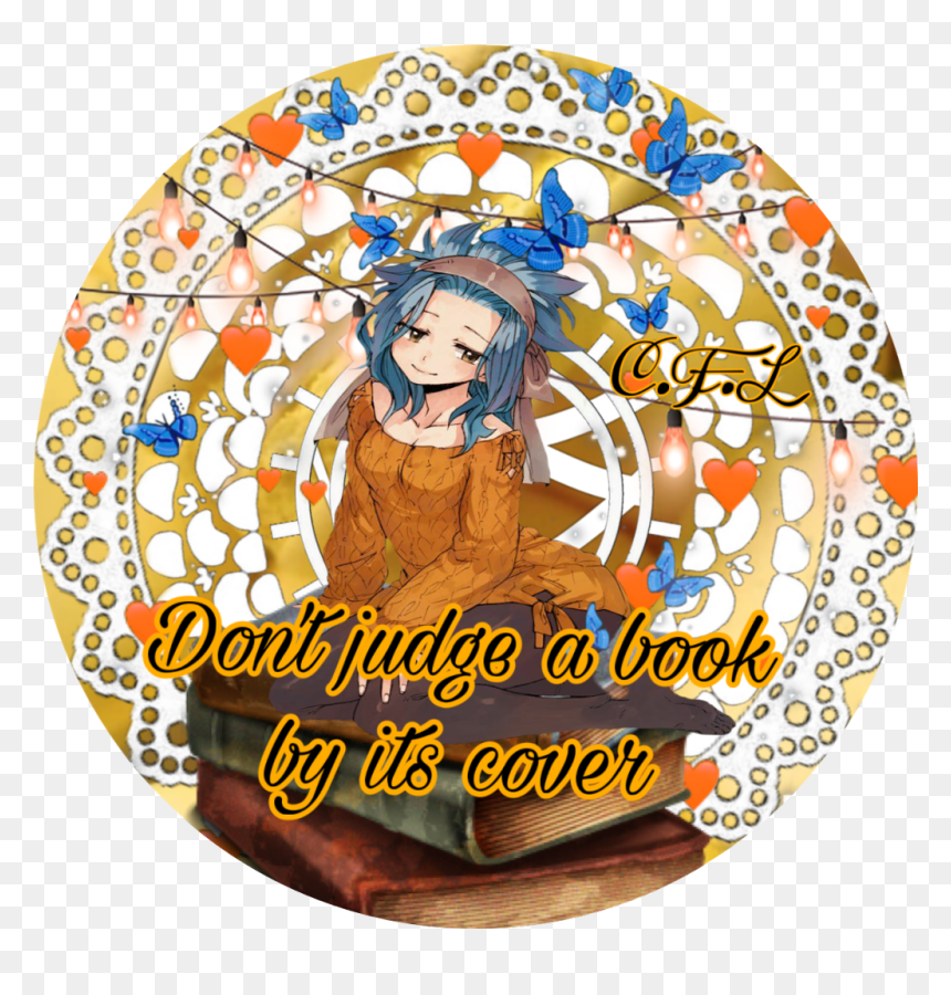 #levy #fairytail #levymcgarden #cute #icon #bookworm - Circle, HD Png Download - cute icon png