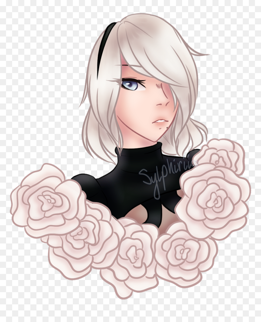 Cartoon, HD Png Download - nier automata 2b png