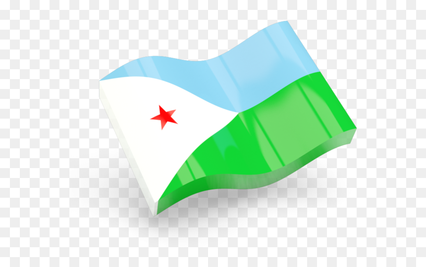 Glossy Wave Icon - Djibouti Flag Moving, HD Png Download - waves icon png