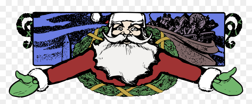 Art,cartoon,fictional Character - Clip Art, HD Png Download - santa claus beard png