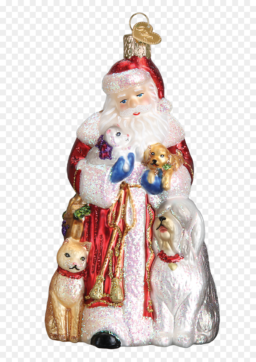 Old World Christmas, HD Png Download - santa claus beard png