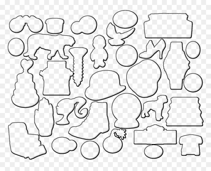 Line Art, HD Png Download - happy birthday frames and borders png