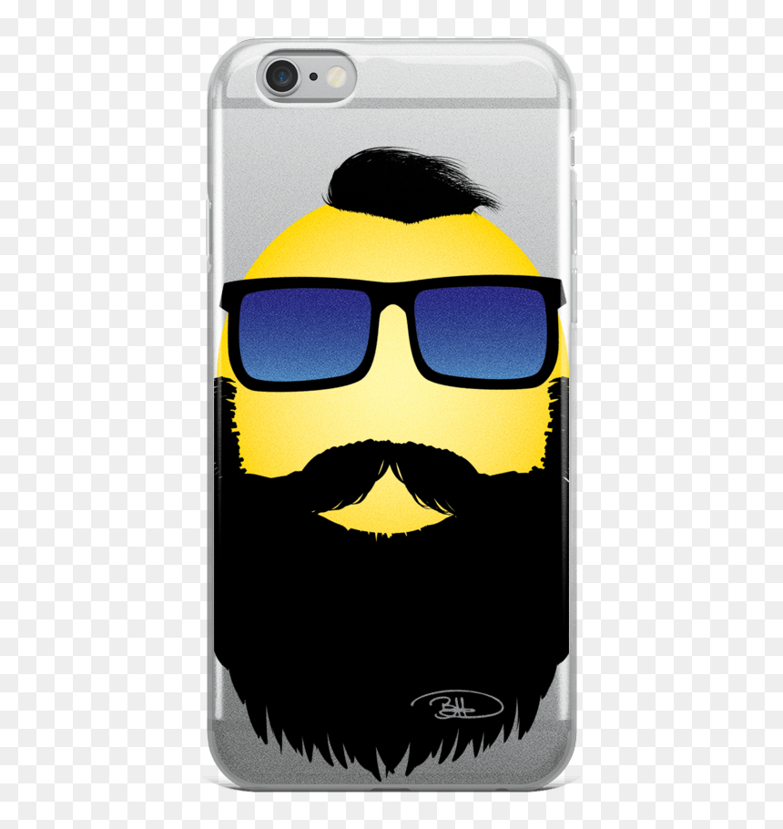 Iphone 6 Biggie Smalls Case, HD Png Download - hipster beard png