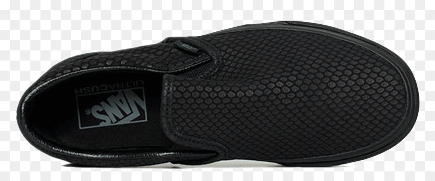 Vans Sneakers Classic Slip On Snake Leather Black V4ouiuu - Slip-on Shoe, HD Png Download - snake silhouette png