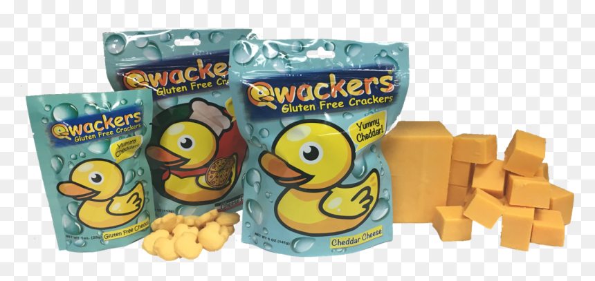 Qwackers Full Line Transparent - Bath Toy, HD Png Download - goldfish snack png
