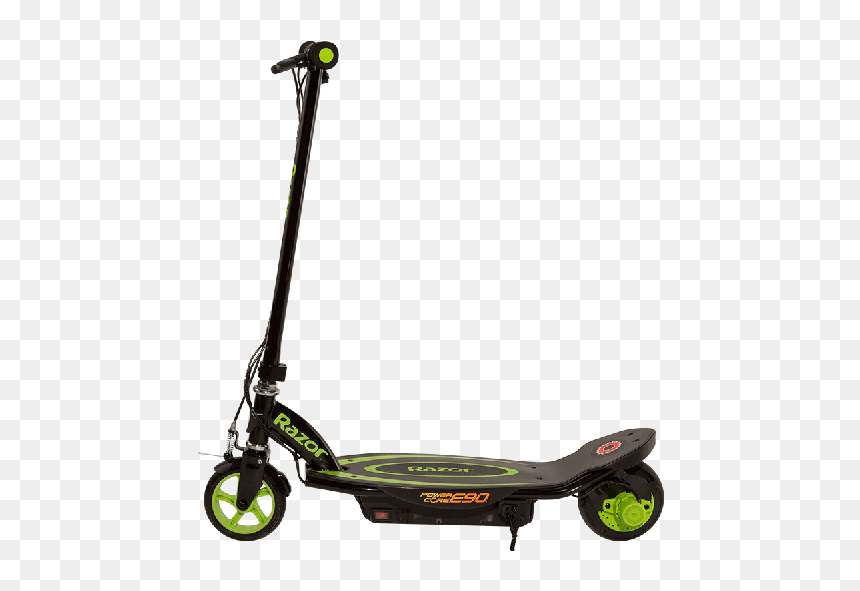 Razor Power Core E90 Green, HD Png Download - razor scooter png