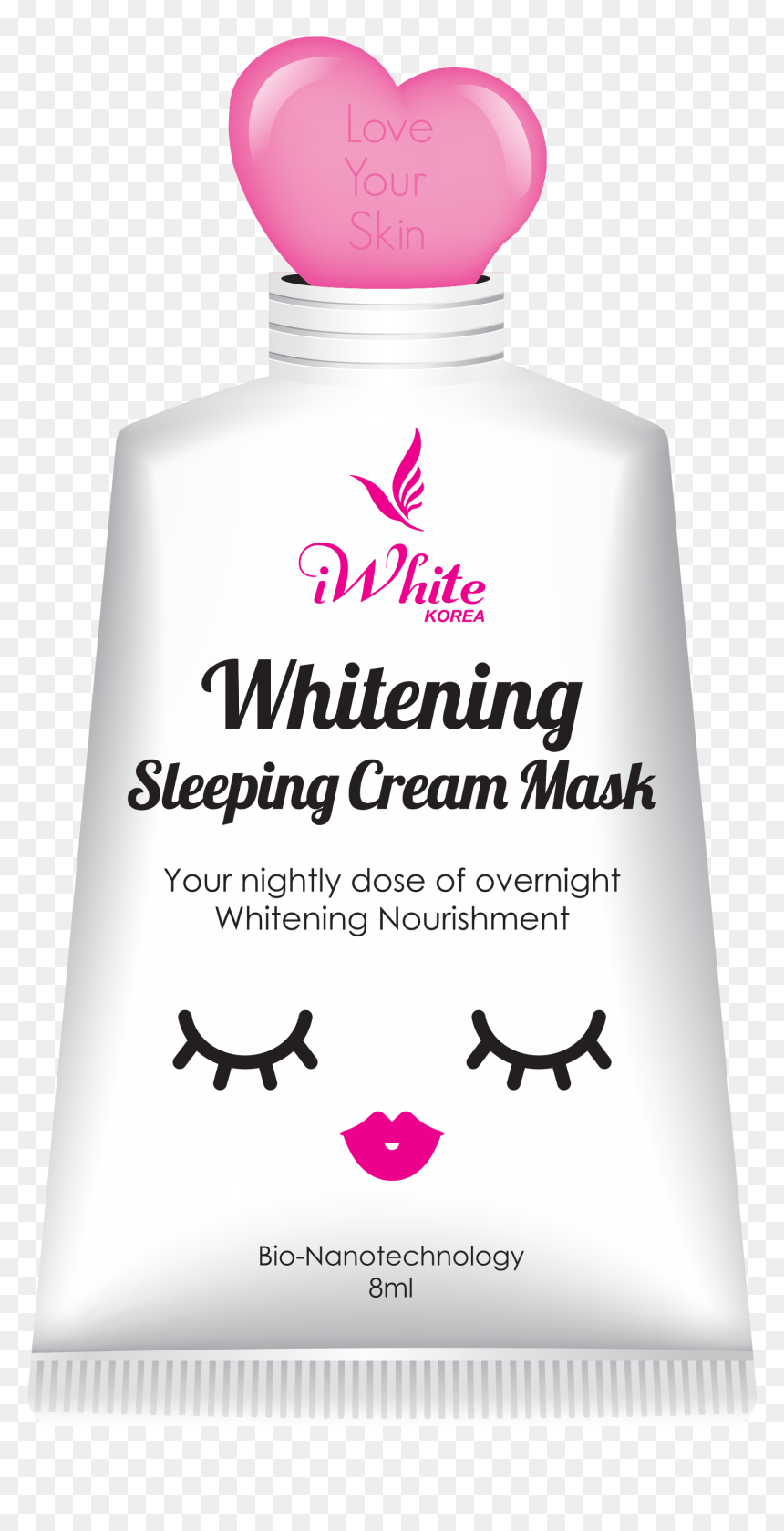 Iwhite Vitamin Sleeping Gel Mask, HD Png Download - sleep mask png