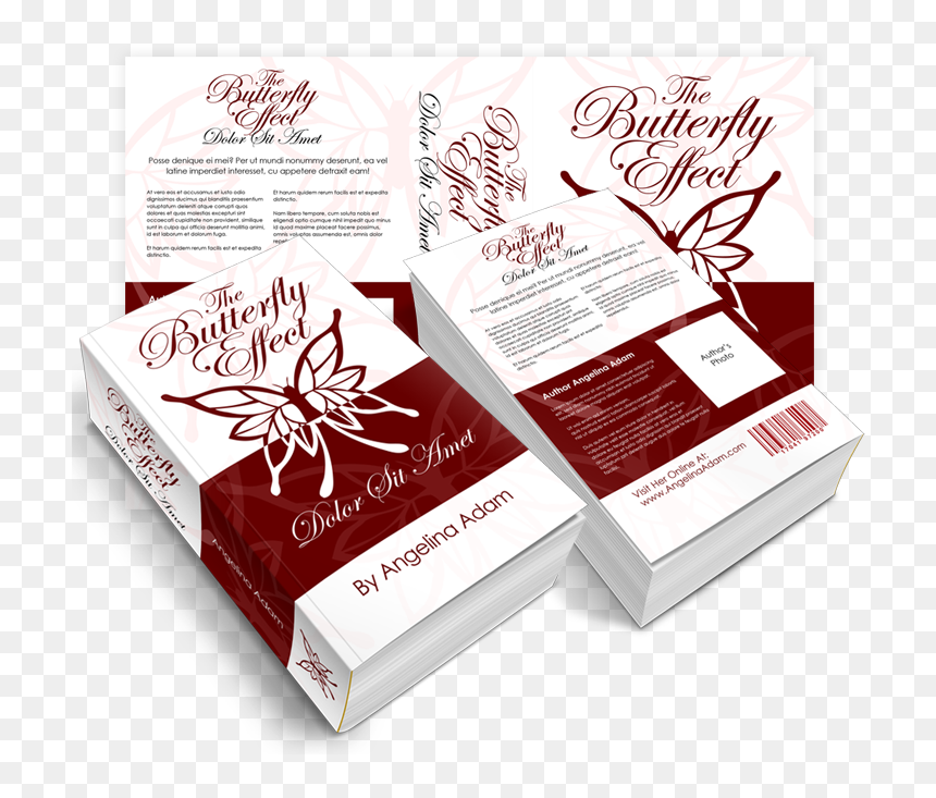 Free Book Mockup Thick, HD Png Download - book mockup png