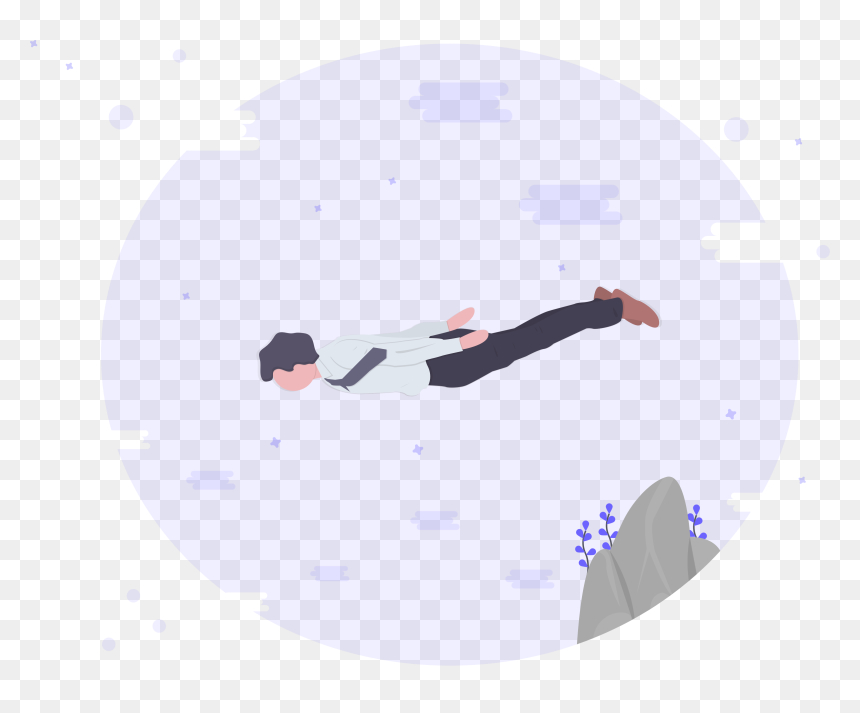Jumping, HD Png Download - falling man png