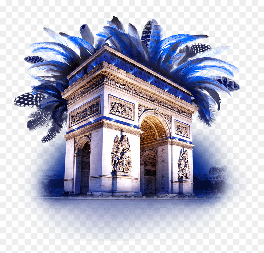 Arc De Triomphe - Arc De Triomphe Paris, HD Png Download - torre de paris png