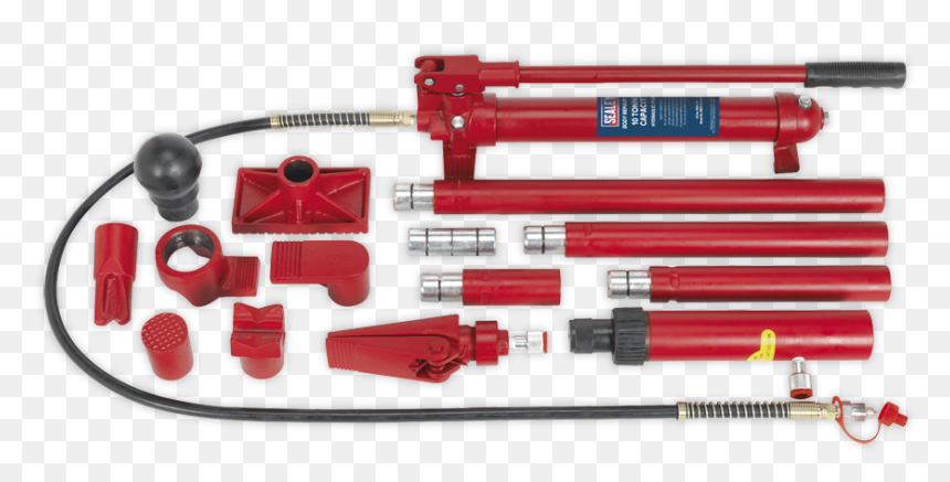 Body Repair Tools & Kits - Body Repair Kit Hydraulic 10 Ton, HD Png Download - mechanic tools png