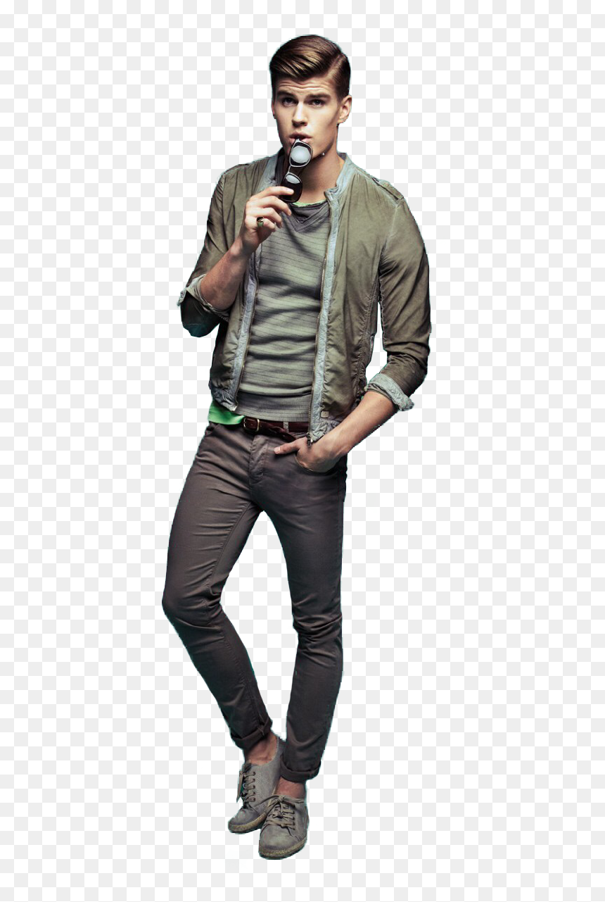 Hombre Hipster - Male Model Transparent Png, Png Download - hipster man png