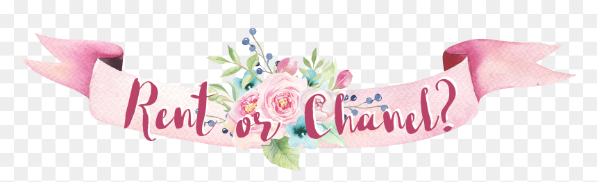 Transparent Chanel Png - Flower Watercolor Blue And Pink, Png Download - garden clipart png