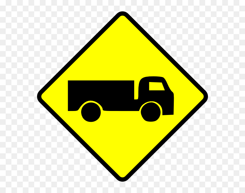 Beware Of Moving Vehicles, HD Png Download - truck vector png