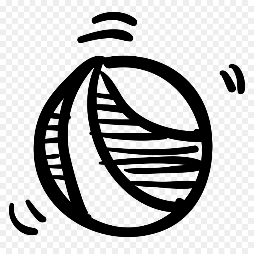 Ball Hand Drawn Toy - Scalable Vector Graphics, HD Png Download - hand drawn banner png