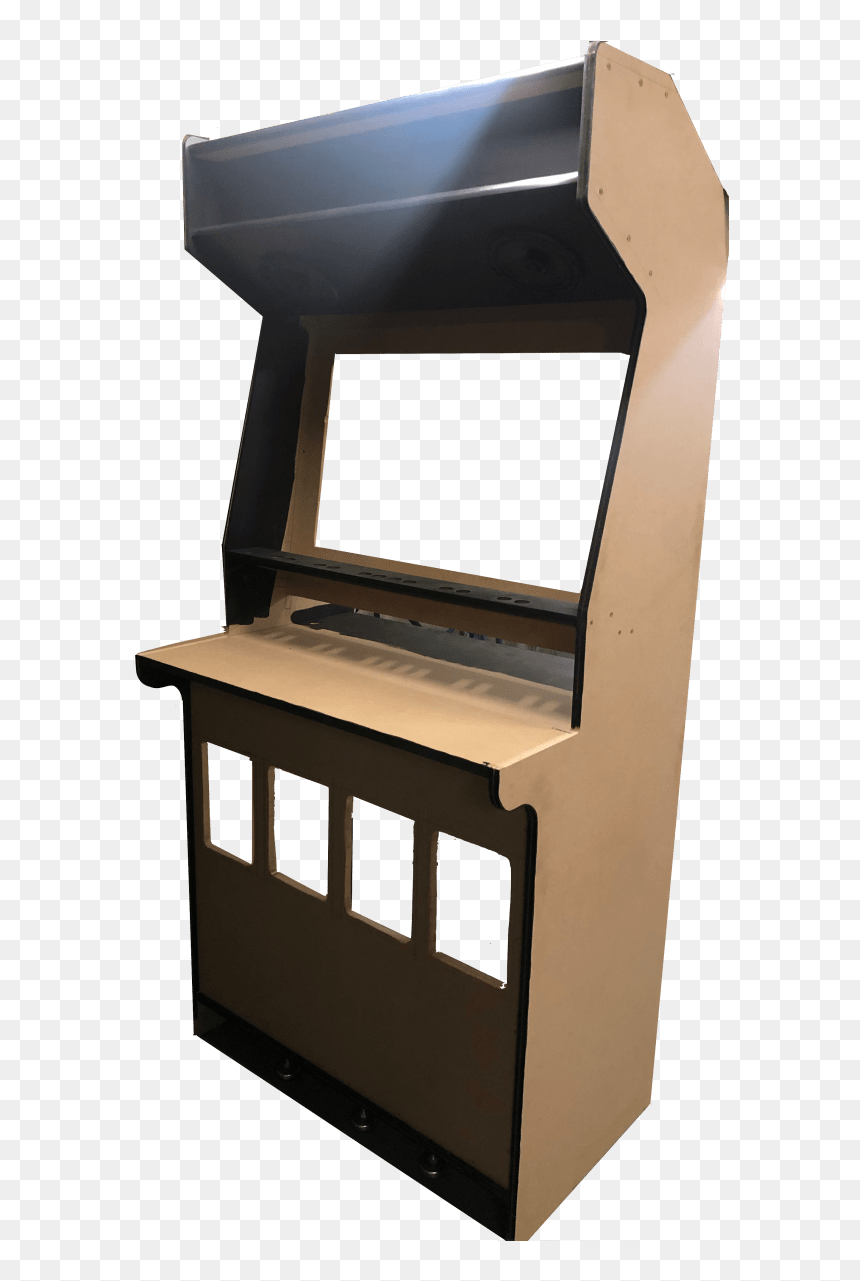 Wood, HD Png Download - arcade cabinet png