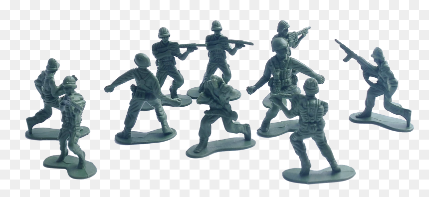 Transparent Plastic Army Men Png, Png Download - army men png