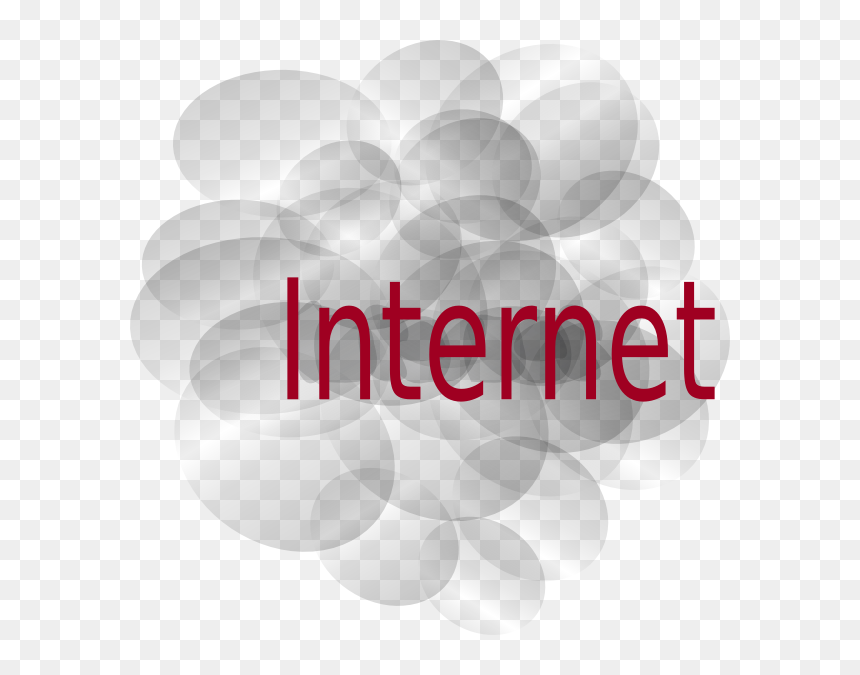 Www Clipart Internet Symbol - Internet Cloud Picture Clipart, HD Png Download - internet symbol png