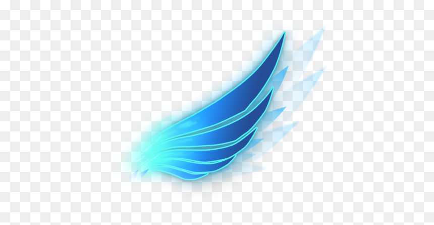 Thumb Image - Wing Vector Png Blue, Transparent Png - wing vector png