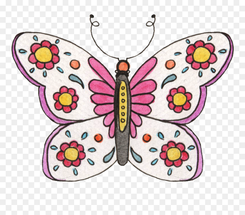 Transparente Ornamento Png Para Hada Mariposas - Butterfly, Png Download - mariposas volando png