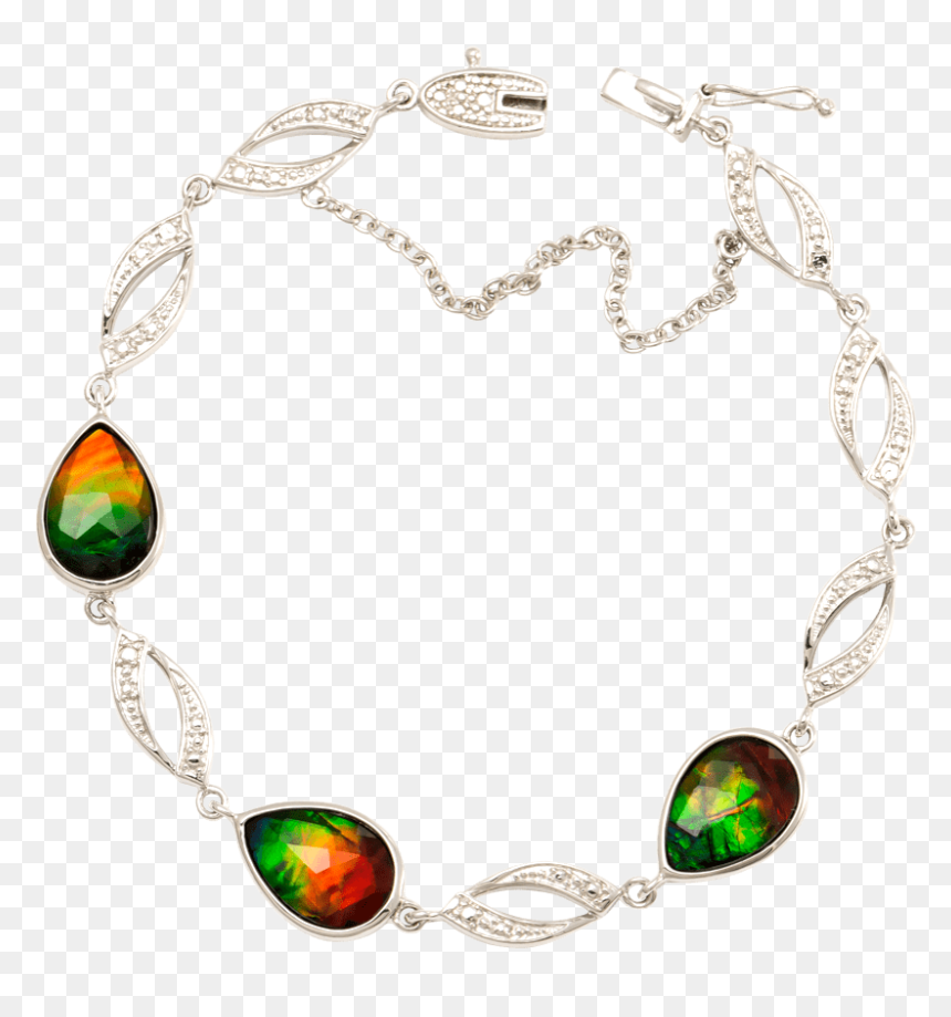 Nea Sterling Silver Bracelet By Korite Ammolite - Korite, HD Png Download - jewlery png