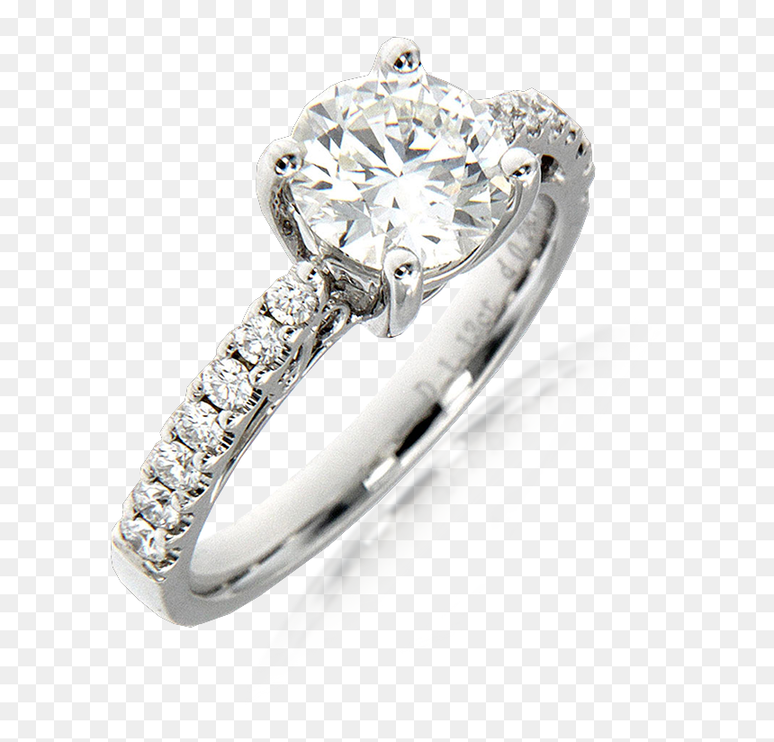 Diamante Anel Noivado, HD Png Download - jewlery png