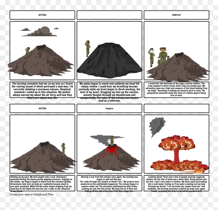 Illustration, HD Png Download - volcano png