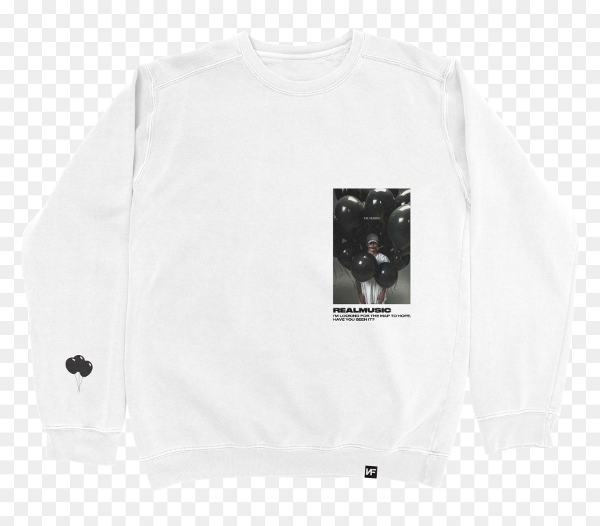 Long-sleeved T-shirt, HD Png Download - white shirt png