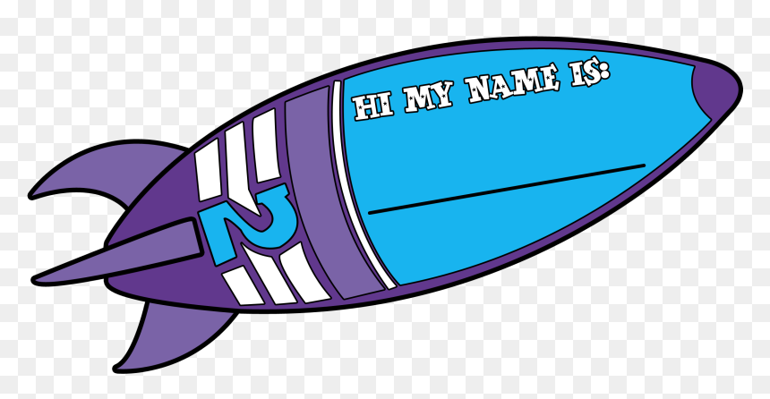 Outer Space Name Tags, HD Png Download - space ship png