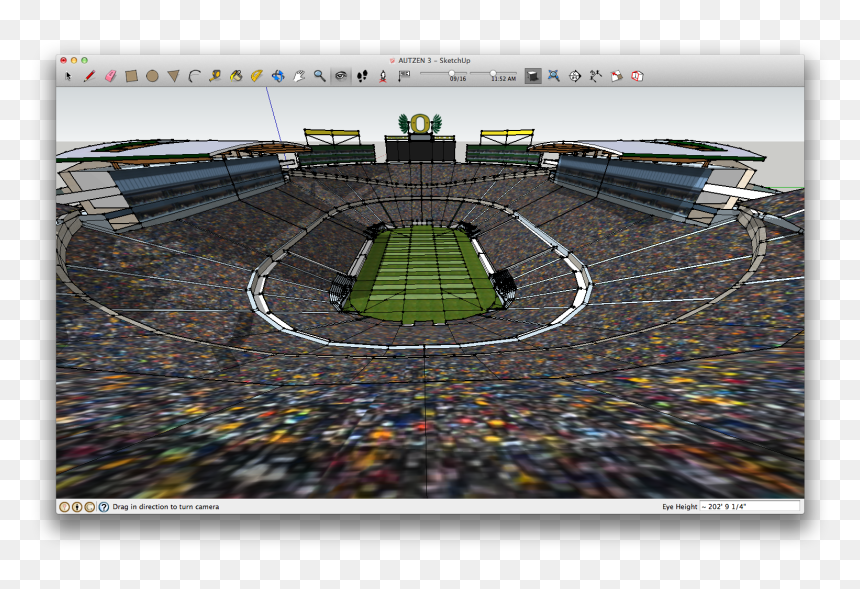 Autzen Stadium Before Expansion, HD Png Download - chris hansen png