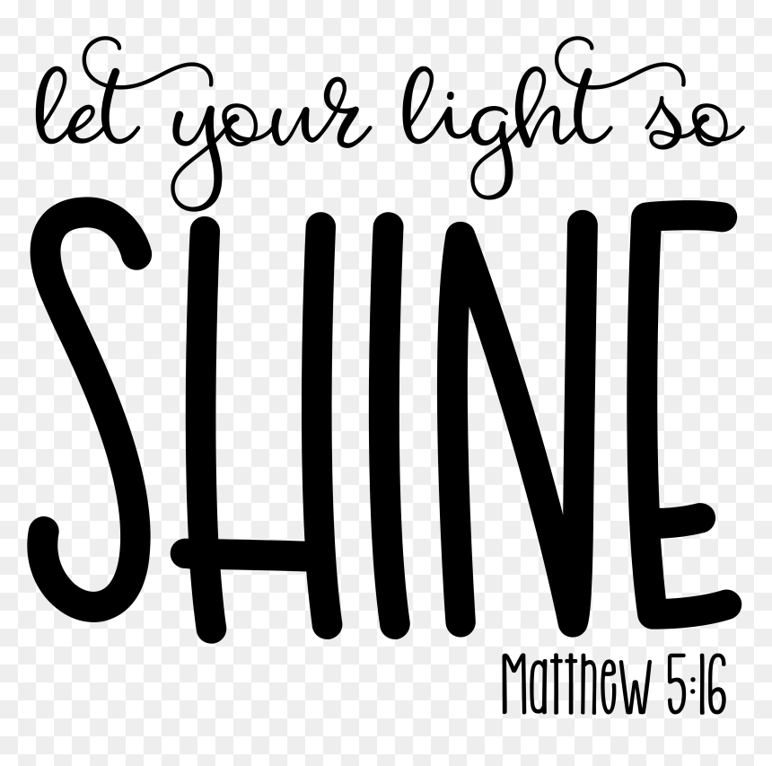 Calligraphy, HD Png Download - light shine png