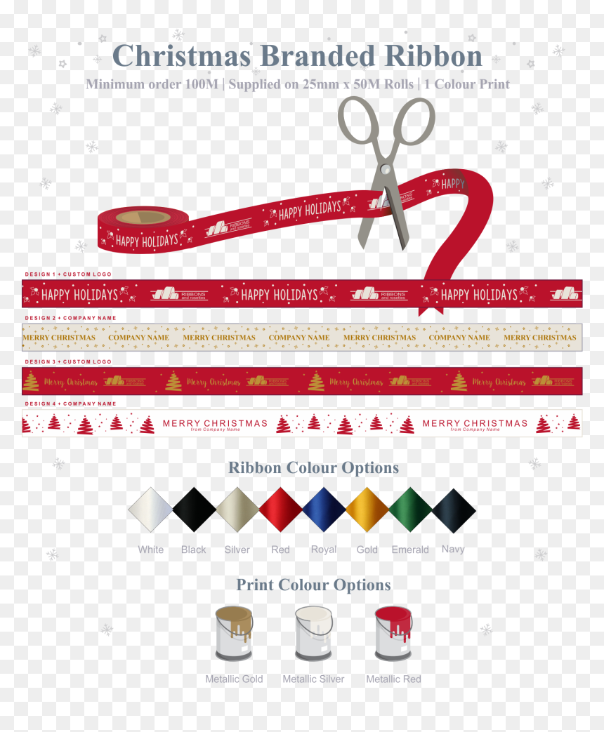 Graphic Design, HD Png Download - christmas ribbon png