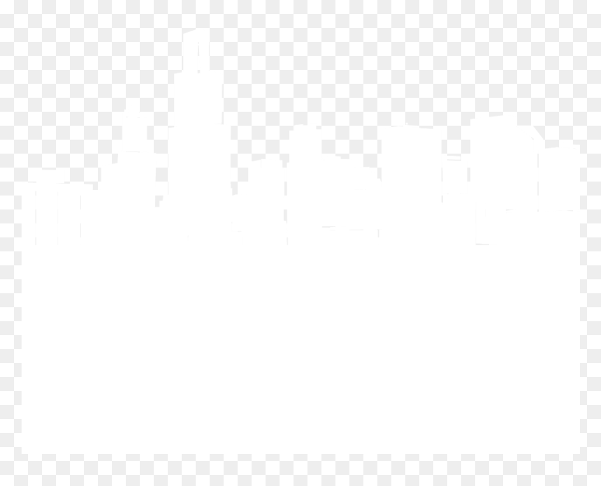 White Chicago Skyline Transparent, HD Png Download - city skyline png