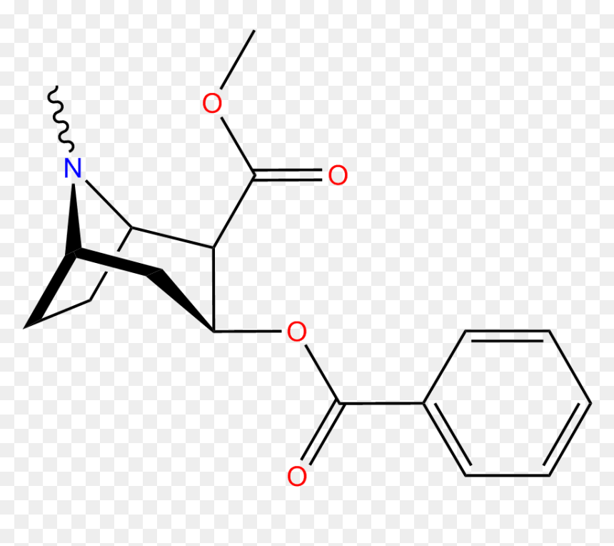 Cocaine Structure, HD Png Download - cocaine png