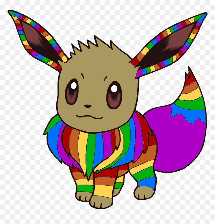 Eevee Pokemon, HD Png Download - eevee png