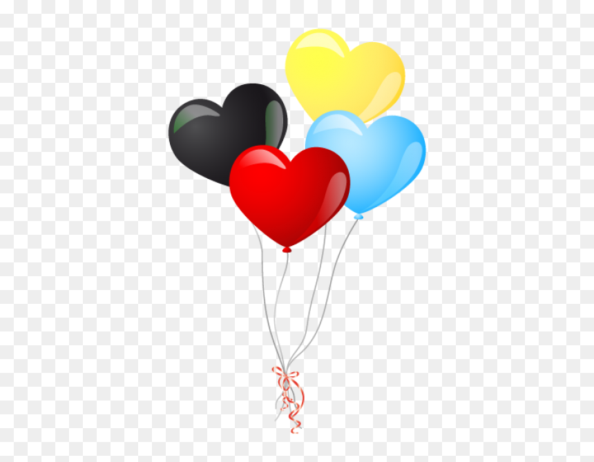 Balloon Png, Transparent Png - heart shape png