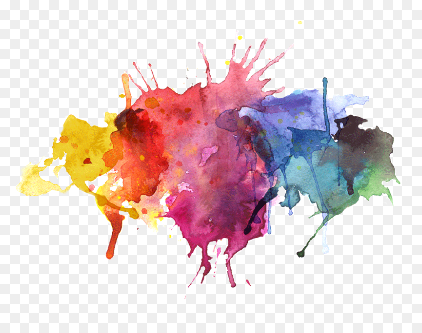 Watercolor Splash Wallpaper Hd, HD Png Download - watercolor splash png