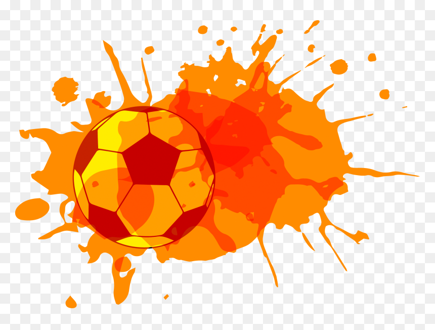 橘 色 素材 Png, Transparent Png - watercolor splash png
