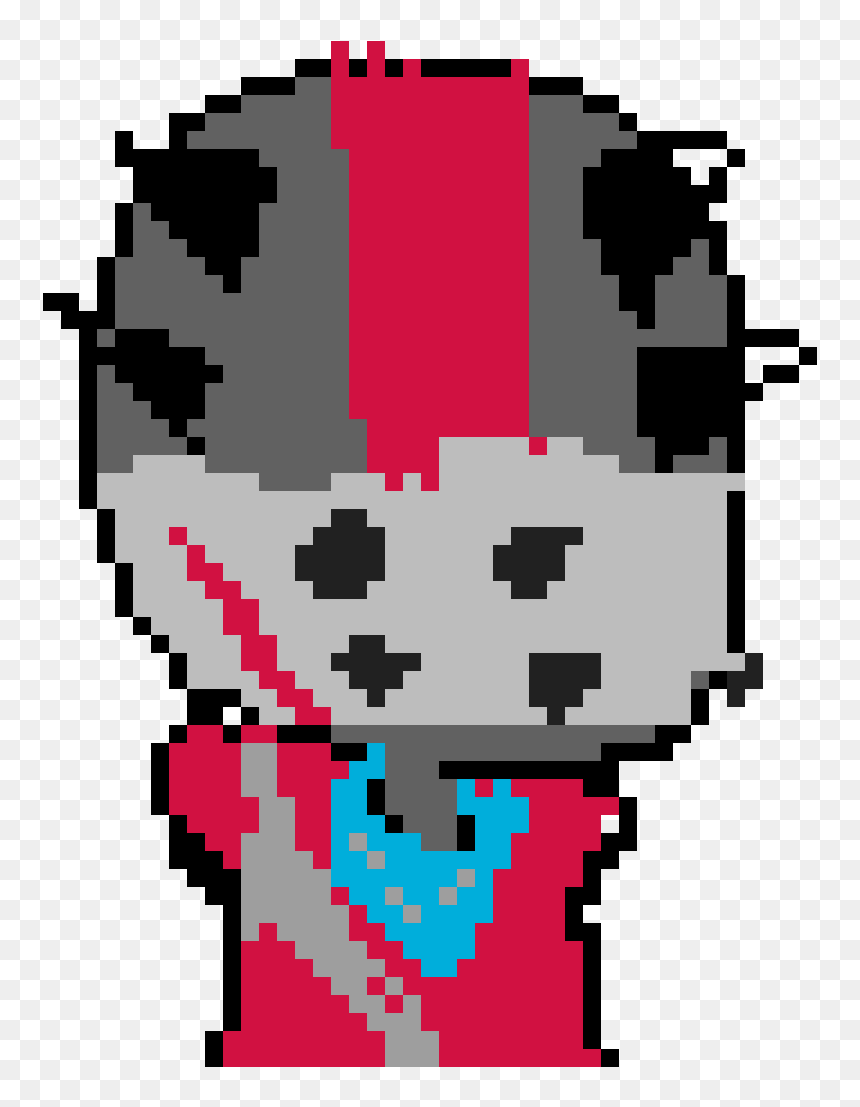 Yandere Minecraft Pixel Art, HD Png Download - rust png