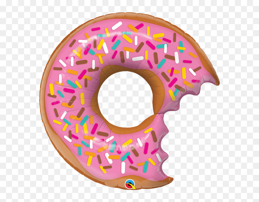 Donut Foil Balloon, HD Png Download - sprinkles png