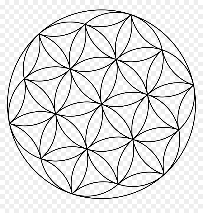 Flower Of Life Small, HD Png Download - flower of life png