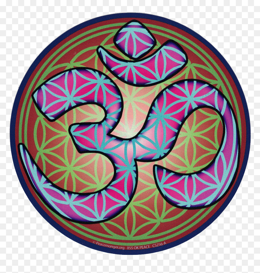 Overlapping Circles Grid, HD Png Download - flower of life png